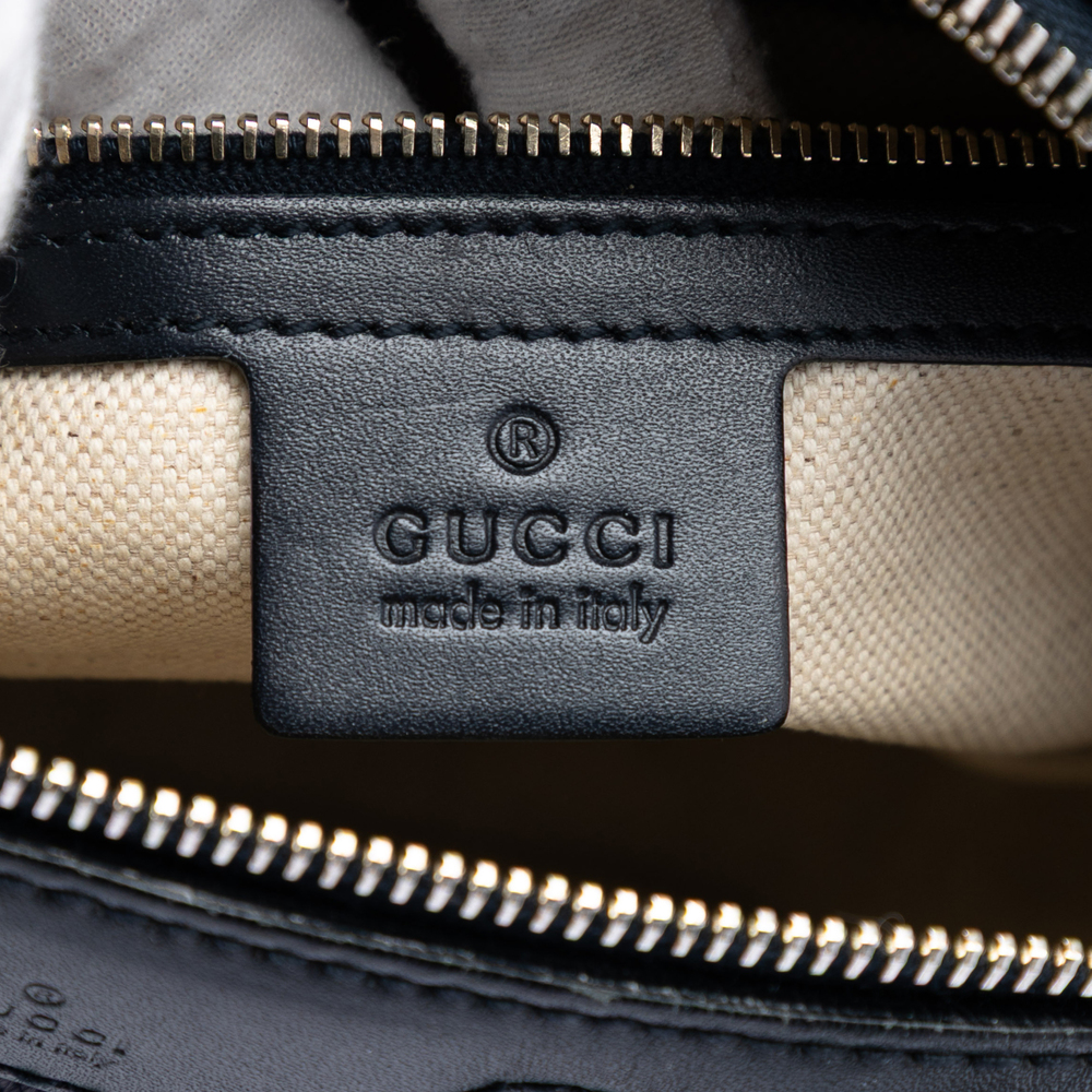 Pre-Loved Gucci Small GG Canvas Web Joy Boston Bag - Picture 5 of 7